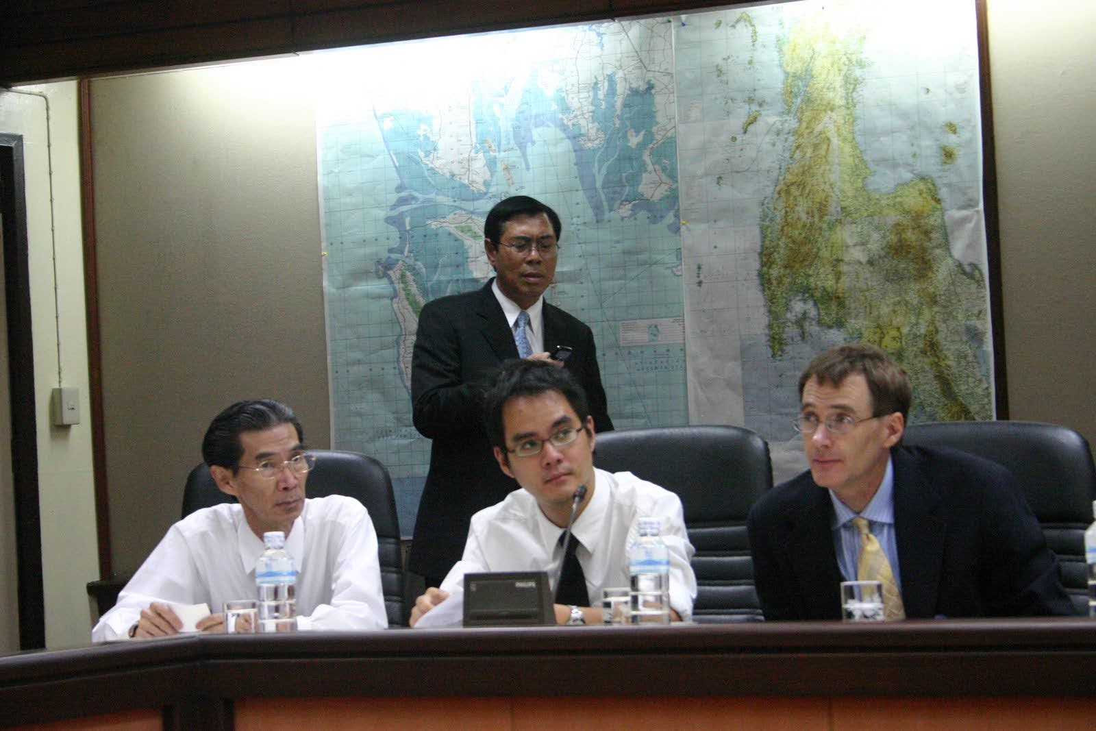 With Dad in Minister of Interior Bangkok · 2007